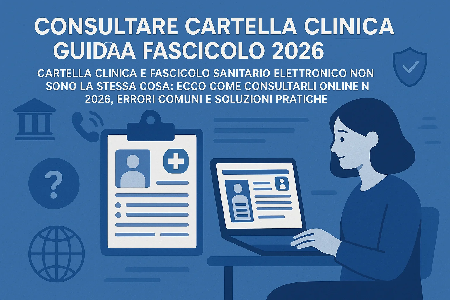 Cartella clinica e fascicolo sanitario elettronico non sono la stessa cosa: ecco come consultarli online nel 2026, errori comuni e soluzioni pratiche.