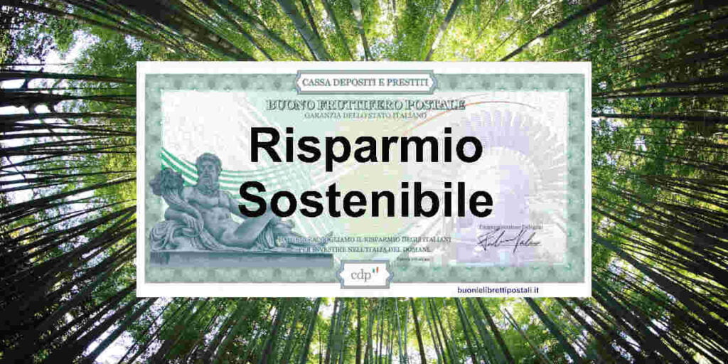Buono risparmio sostenibile